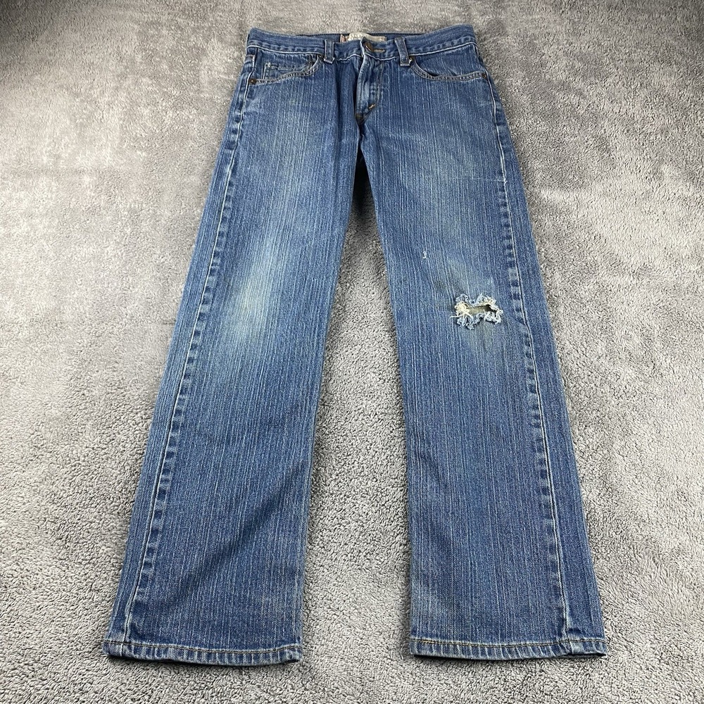 Levis‎ 514 Straight Leg Jeans Boys 14 Reg Blue Medium Wash Stretch